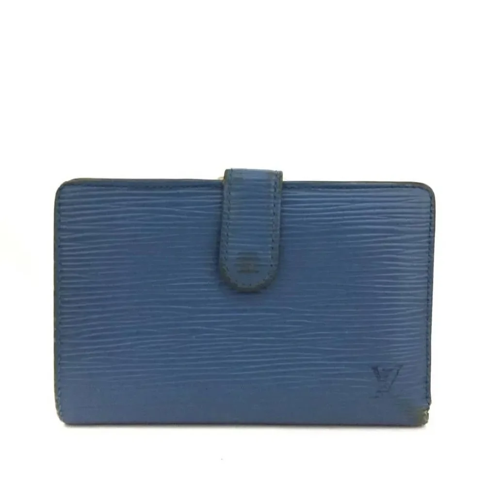 Authentic Louis Vuitton Epi Porte Viennois Leather Bifold Wallet /1K0180